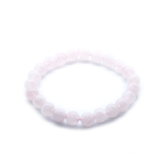 Rose Quartz Crystal Power Bracelet | Love & Self-Love