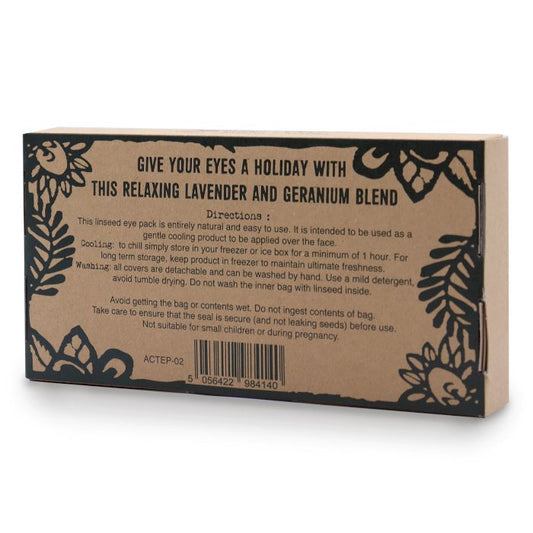 Clear & Clarity Aromatherapy Eye Pillow – Peppermint & Eucalyptus