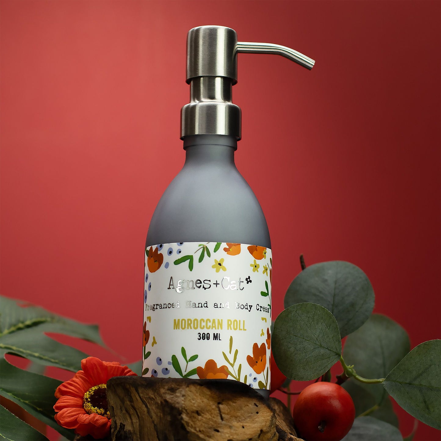 Agnes + Cat Hand & Body Cream | Moroccan Roll | 300ml