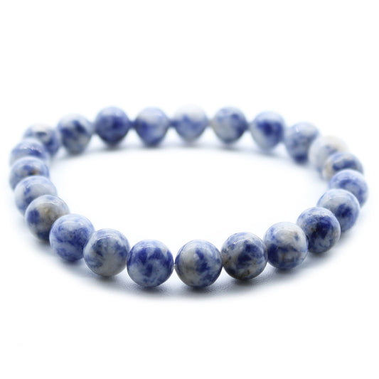 1x Power Bracelet - Sodalite bracelet on a white background