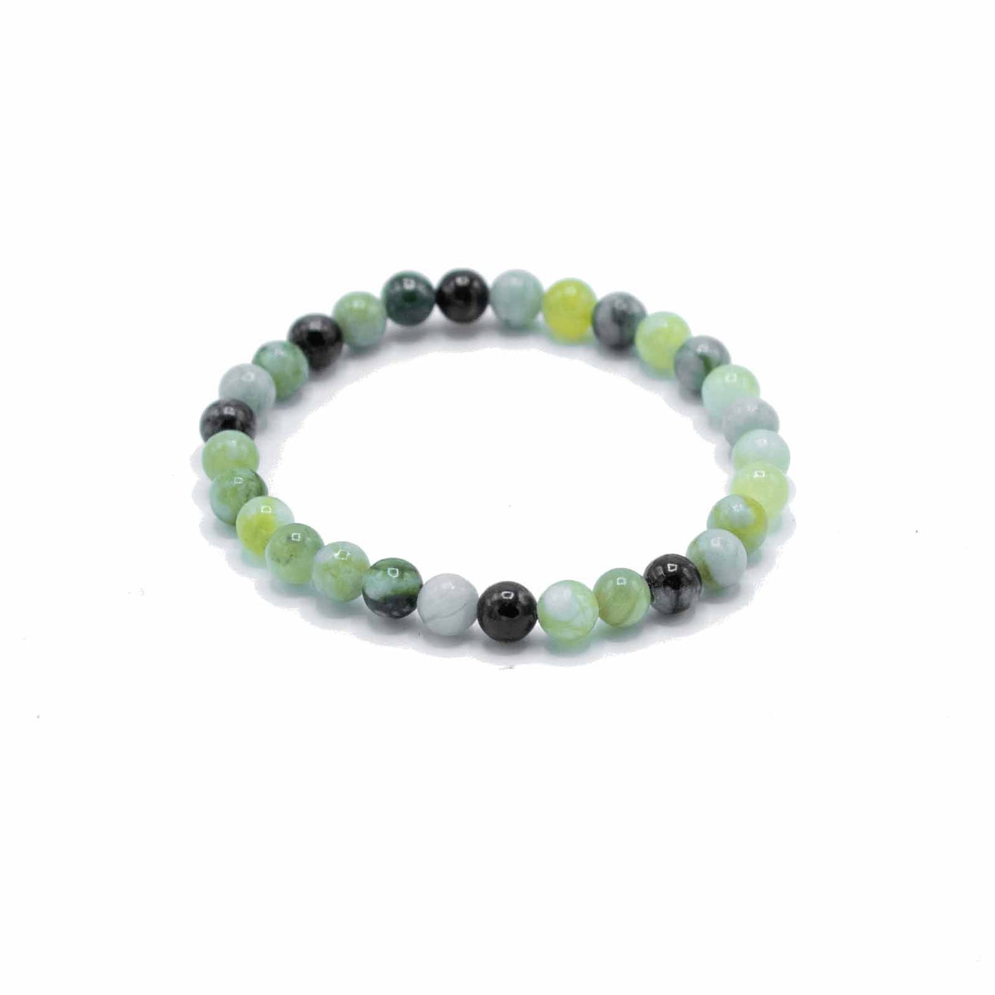 Olive Jade Manifestation Bracelet – Healing & Harmony
