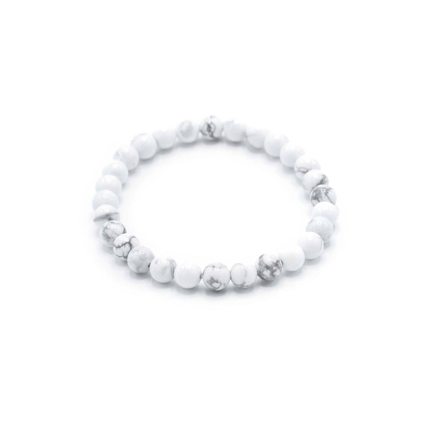 White Jasper Manifestation Bracelet – Peace & Stability