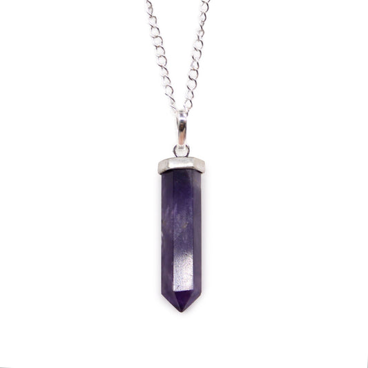 Amethyst Energy Necklace | Calm & Clarity Crystal Pendant