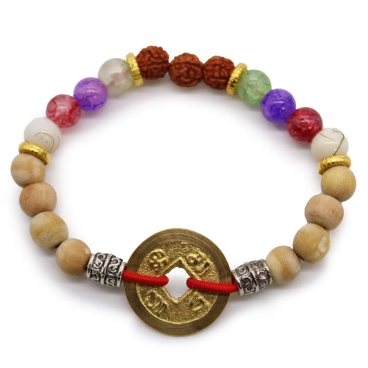 
Tri Hita Karana Believe Bangle – Sandalwood Bracelet