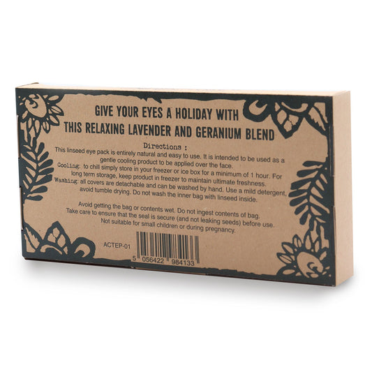 Slumber & Relax Aromatherapy Eye Pillow - Lavender & Geranium