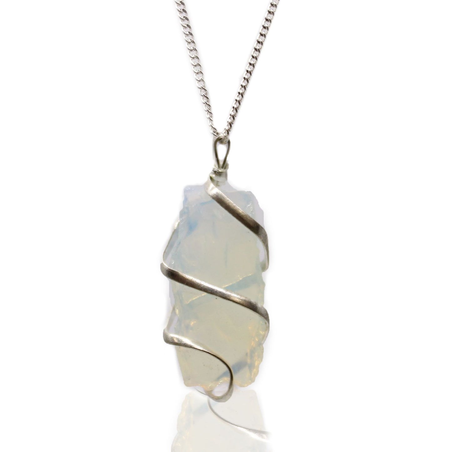 Opalite Cascade Crystal Necklace | Peace & New Beginnings