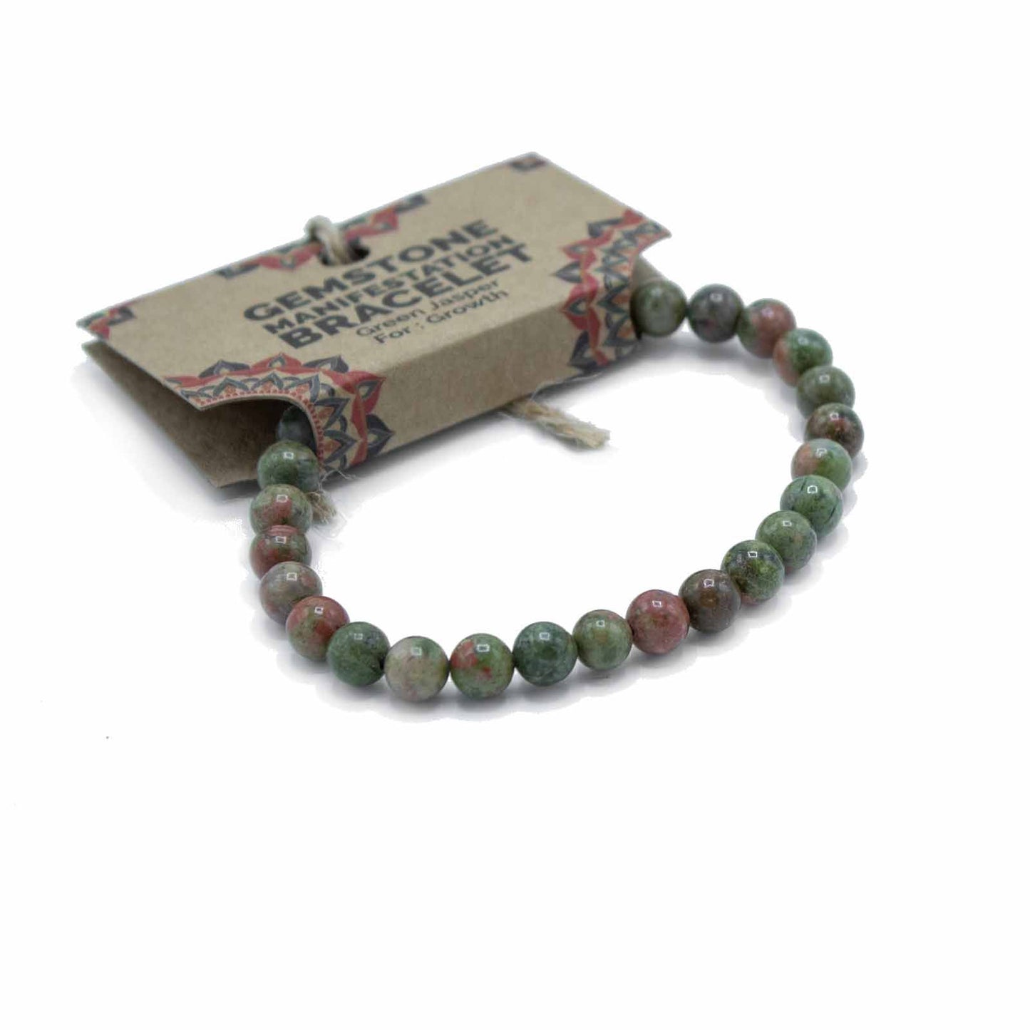 Green Jasper Manifestation Bracelet – Growth & Renewal