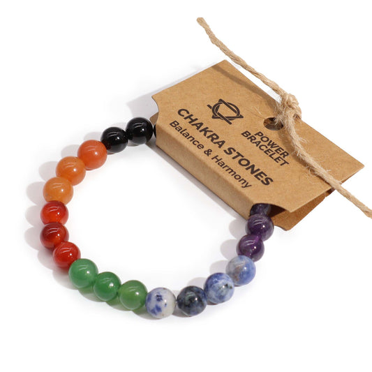 Chakra Crystal Power Bracelet | Balance & Harmony