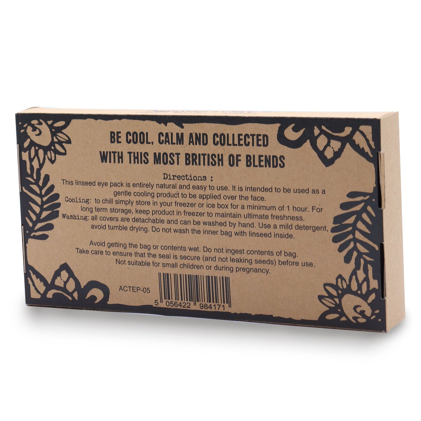 Calm & Destressed Aromatherapy Eye Pillow – Chamomile & Cornmint