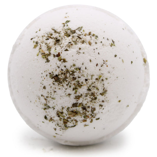 Detox Himalayan Salt Bath Bomb – Tea Tree, Lime & Evening Primrose Oil (180g)