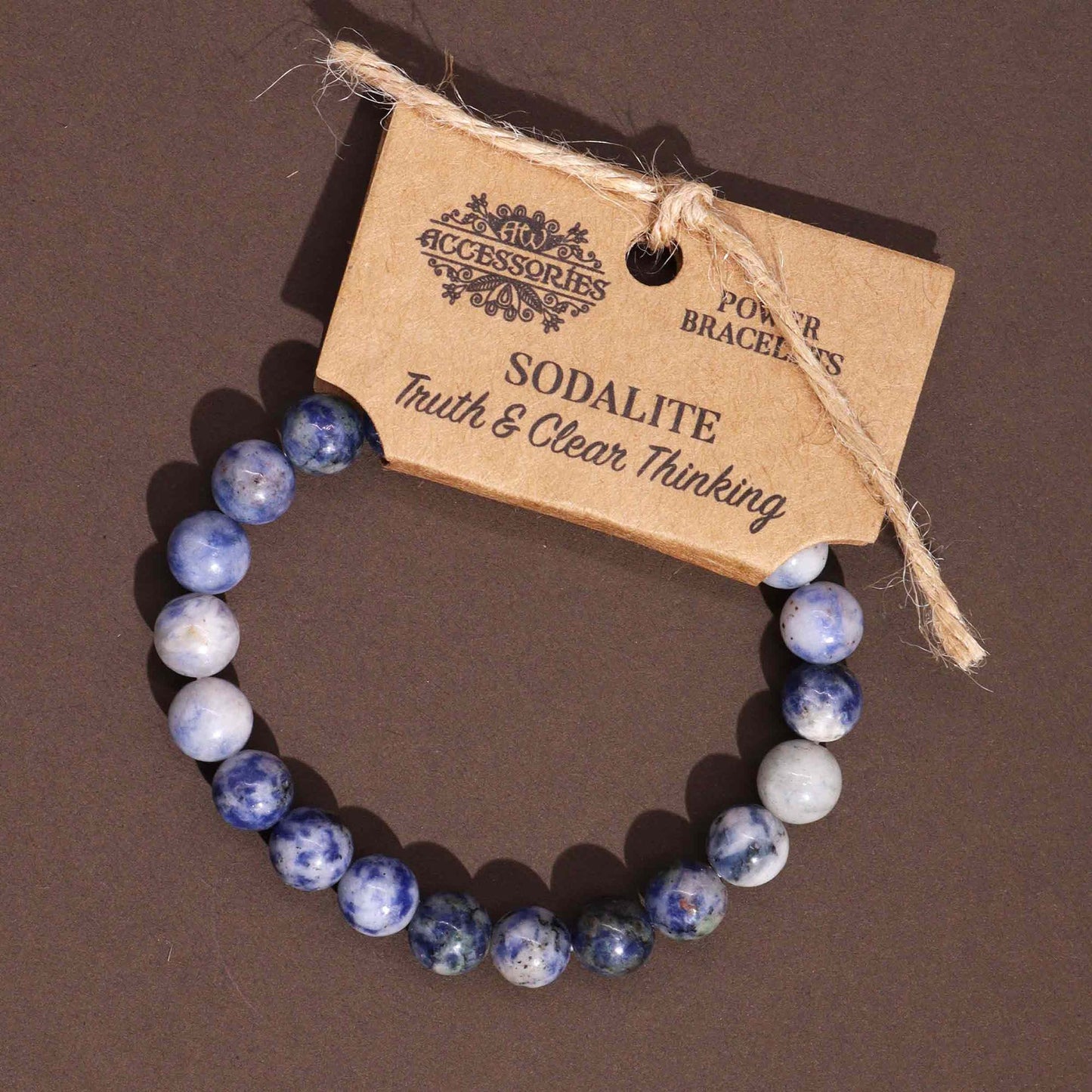 Sodalite Crystal Power Bracelet | Communication & Confidence
