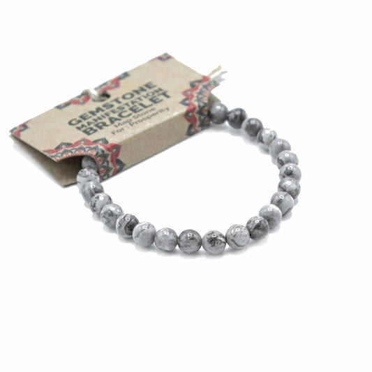 Map Stone Manifestation Bracelet – Prosperity & Opportunity