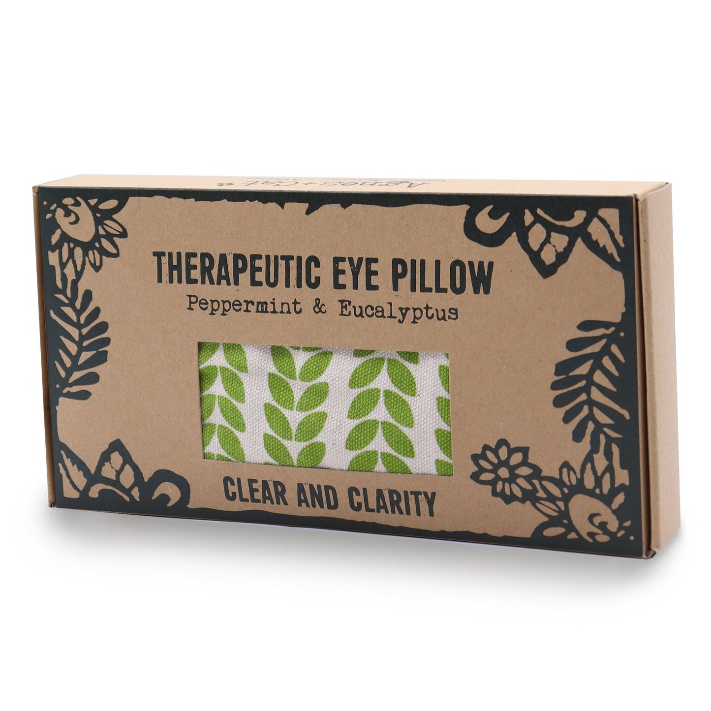 Clear & Clarity Aromatherapy Eye Pillow – Peppermint & Eucalyptus