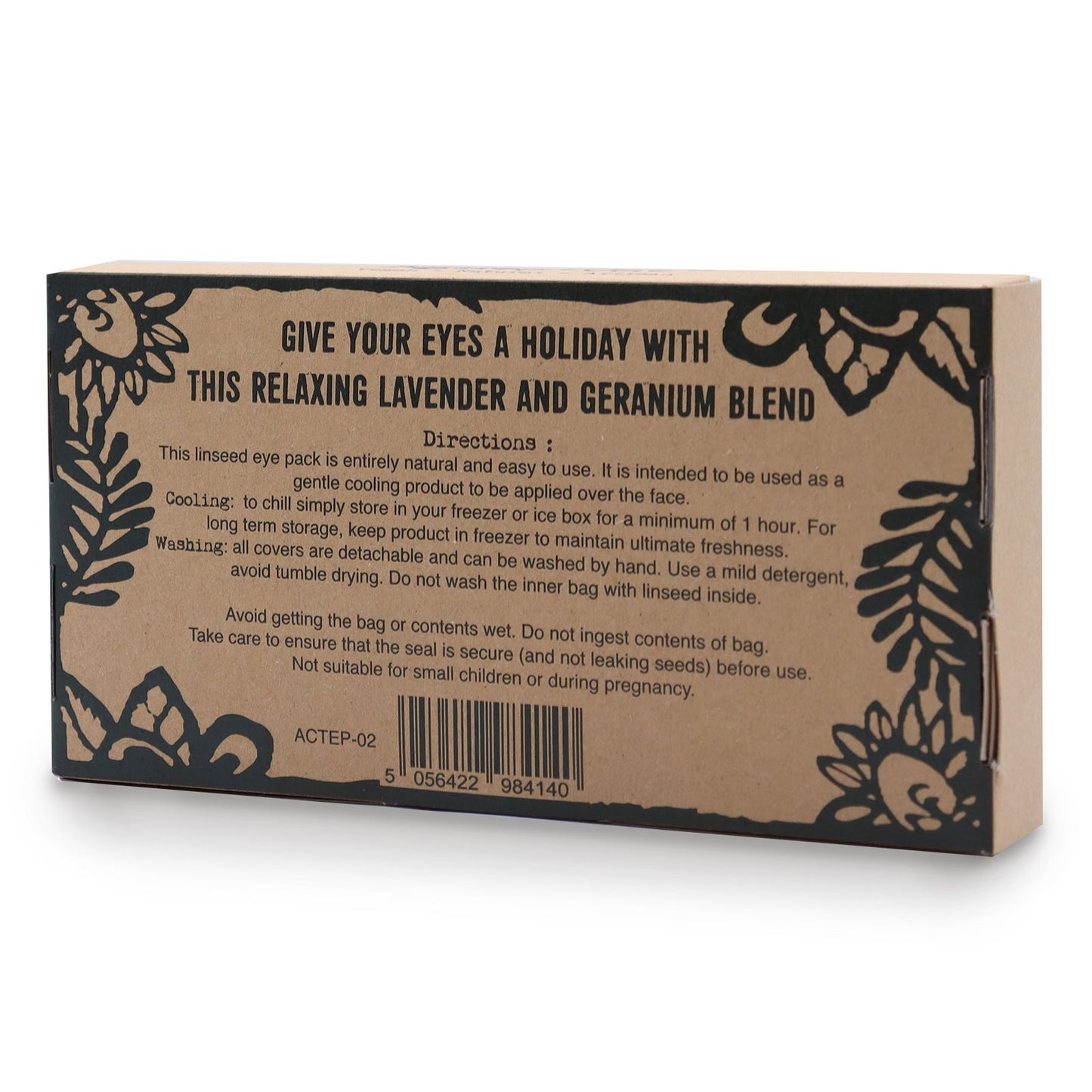 Clear & Clarity Aromatherapy Eye Pillow – Peppermint & Eucalyptus