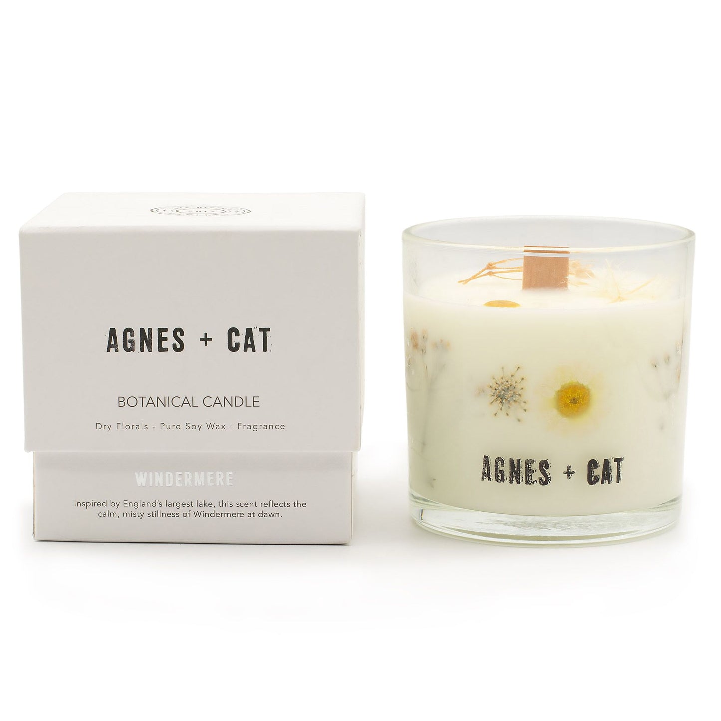 Windermere Soy Wax Candle – Fresh, Calm & Atmospheric